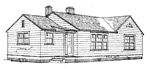 2 bedroom, 25' × 47' house - free plans
