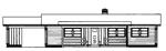 3 bedroom 28' × 46' house - free plans