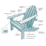 How To Make Adirondack Chairs &amp; Tables - 10 Free Plans - Plans 9 - 10