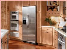 Custom manufactured kitchen cabinets, style 2