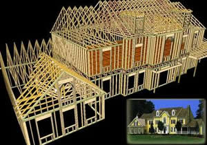 house design using roof trusses