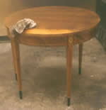 Baltimore card table - a piece of furniture