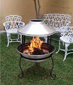 chiminea fire pit - free plans, drawings & instructions
