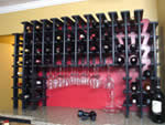 wall mount wine rack