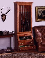 rifle display cabinet