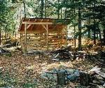 Firewood shed