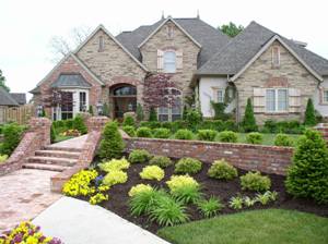 Well landscaped house