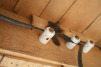 electrical fire from knob and tube wiring 2