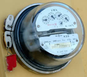 utility electric meter
