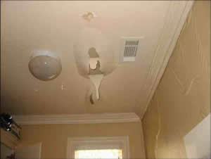How To Repair Ceiling Water Damage