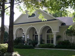 house with EIFS or synthetic stucco