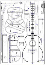 OM size acoustic guitar plan