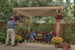 free-standing pergola - free plans, drawings & instructions