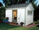 medium size garden shed - free plans, drawings & instructions