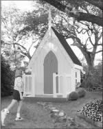 american gothic children's playhouse - free plans, drawings & instructions