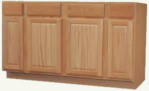 Manufactured, 4 Door Base Kitchen Cabinet