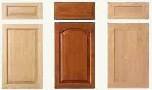 typical manufactured cabinet door and drawer fronts - 1 to 3