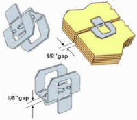 h-clips for roof sheathing