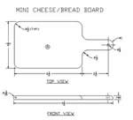 cheese cutting board plan