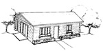 2 bedroom 25' × 33' house - free plans