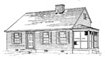 2 bedroom, 31' × 34' house, - free plans
