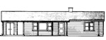 2 bedroom, 24' × 44' house - free plans