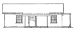 3 bedroom 26' × 33' house - free plans