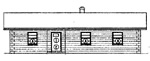 3 bedroom, 27' × 44' house - free plans
