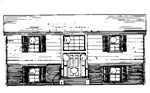 4 bedroom, 25' × 39' house - free plans