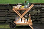 barbecue bar cart