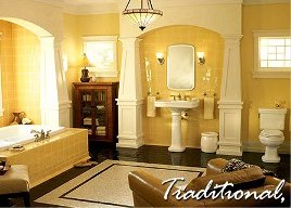 traditional bathroom