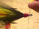 Bucktail dressed trebles