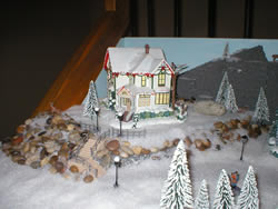 Christmas village house final