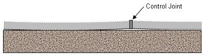 curled concrete slab