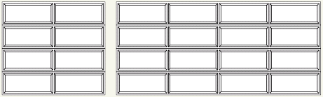 large panel garage door for home remodel