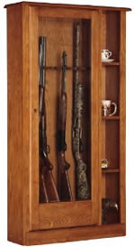 manufactured gun cabinet