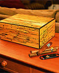 cigar humidor plans - Spalted maple