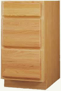 3 drawer cabinet base unit