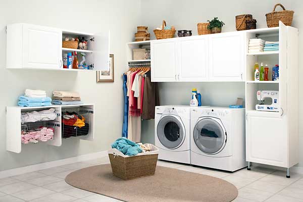 well planned laundry room