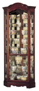 manufactured curio cabinet