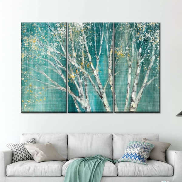 Blue Birch I Wall Art by Julia Purinton