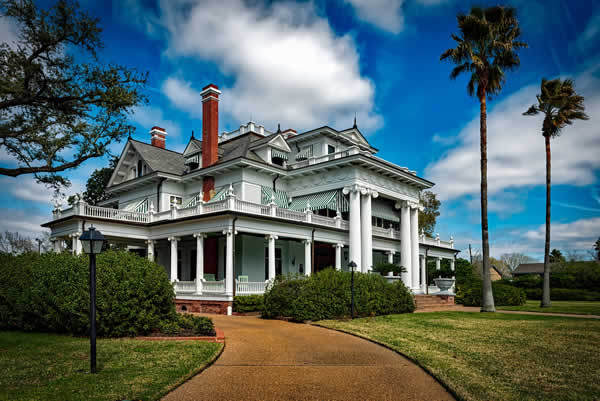 large white house