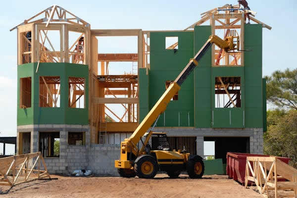 house being built