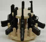 rotary hand gun rack