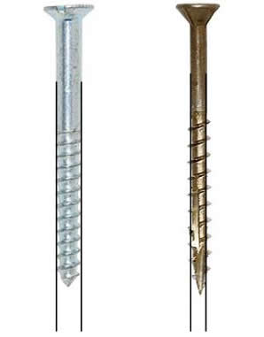 traditional versus modern screw diameters