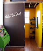 handmade sliding door