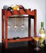 4 bottle wine rack