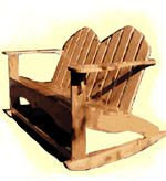 Adirondack double seat rocking chair plans
