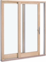Bypass or sliding French door