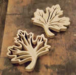 maple leaf trivets